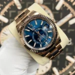 Blue & Rose Gold